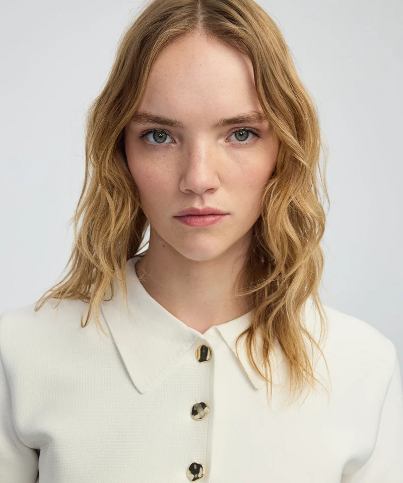 ابيكول Peplum Knit Jacket